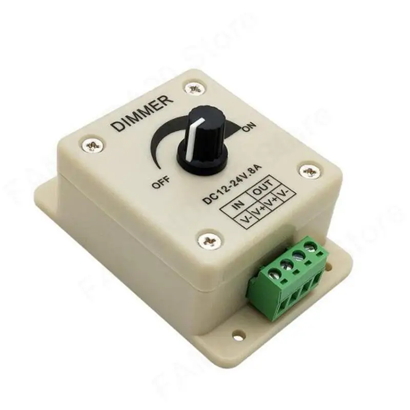 LED light Dimmer Switch Adjustable Power control DC 12V 24V 8A Brightness Lamp Strip Driver For LED strip Light M20 led dimmer switch,led strip controller,smart dimmer switch,led strip switch,led string dimmer,led dimmer controller,lamp dimmer