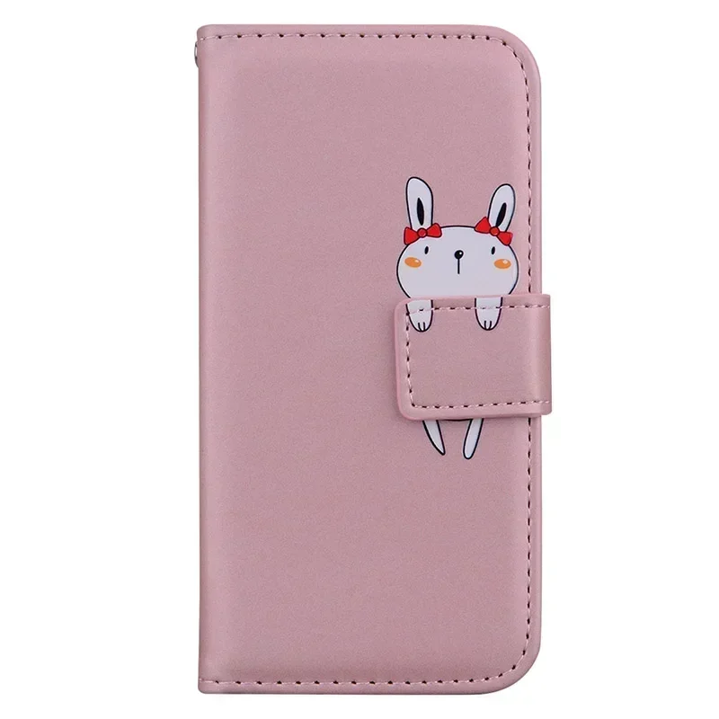 Lovely Animal Design Flip Leather Phone Case