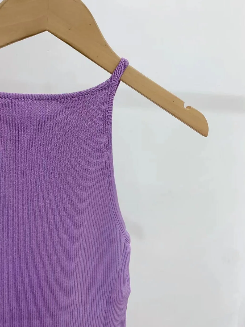 

Женская майка с вышивкой в рубчик, однотонная простая вязаная жилетка без рукавов с круглым вырезом