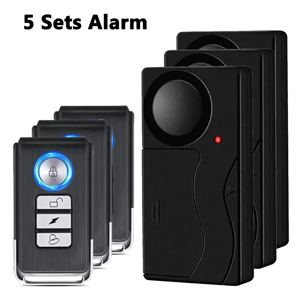 High-Decibel Vibration Alarm for Vehicles and Home Security
