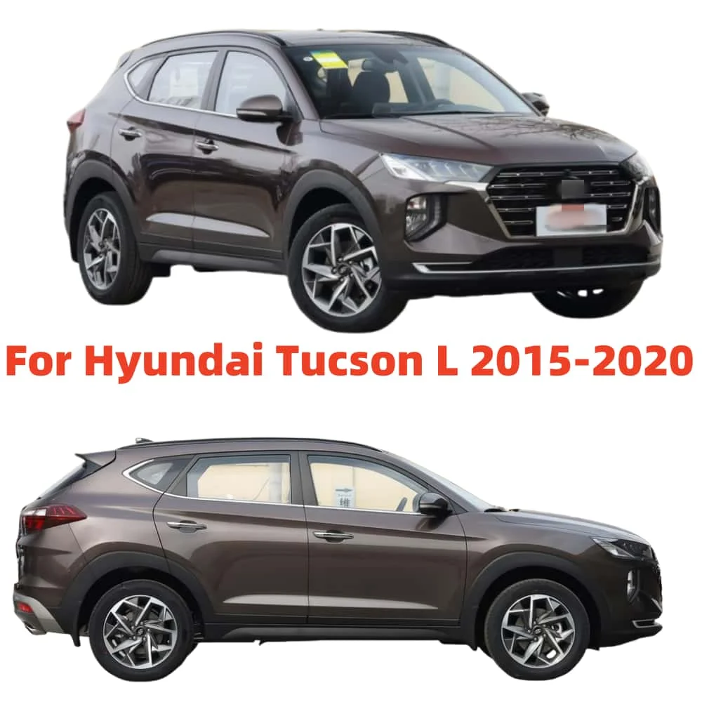 For Hyundai Tucson L 2015 Car Accessories Door Window Visor Deflector Awnings Shelters Sun Rain Guard