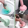 Silicone Toilet Plunger High Pressure Pump Anti Clogging Drain Cleaners Pipe Dredge Device Bathroom Kitchen Sink Clean Supplies 2