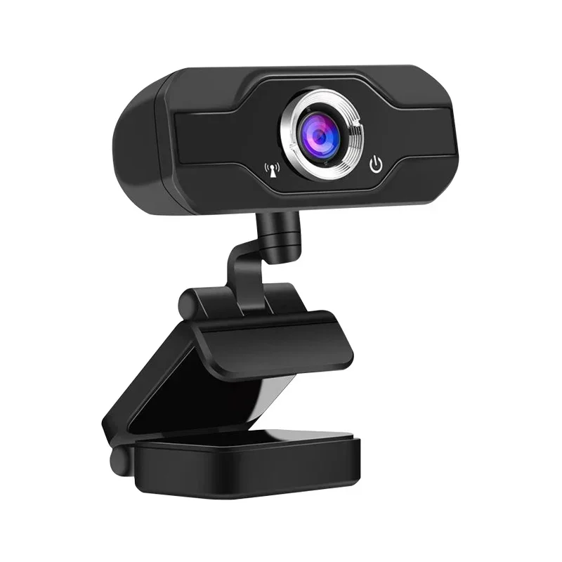 PC 웹캠 풀 HD 웹 카메라, 컴퓨터 회의 비디오 작업용, 1080P USB 카메라, 마이크 포함, 360 ° 회전, 2K 웹캠