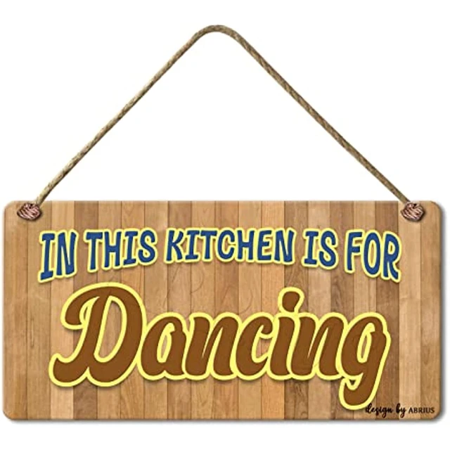 Farmhouse Kitchen Signs Wall Decor Funny Kitchen Wall Art-Kitchen