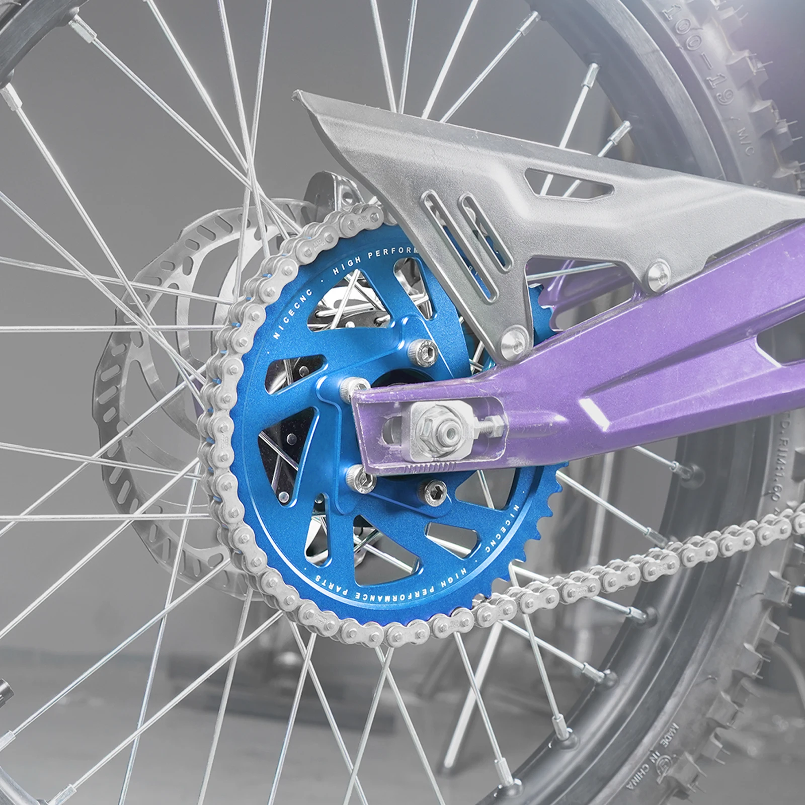 NICECNC Für 2025 2024 Surron Light Bee X S L1E Surron Ebike 48 Zähne 58 Zähne Kettenrad Verbesserte Teile Für Segway X160 X260 – Detail 16