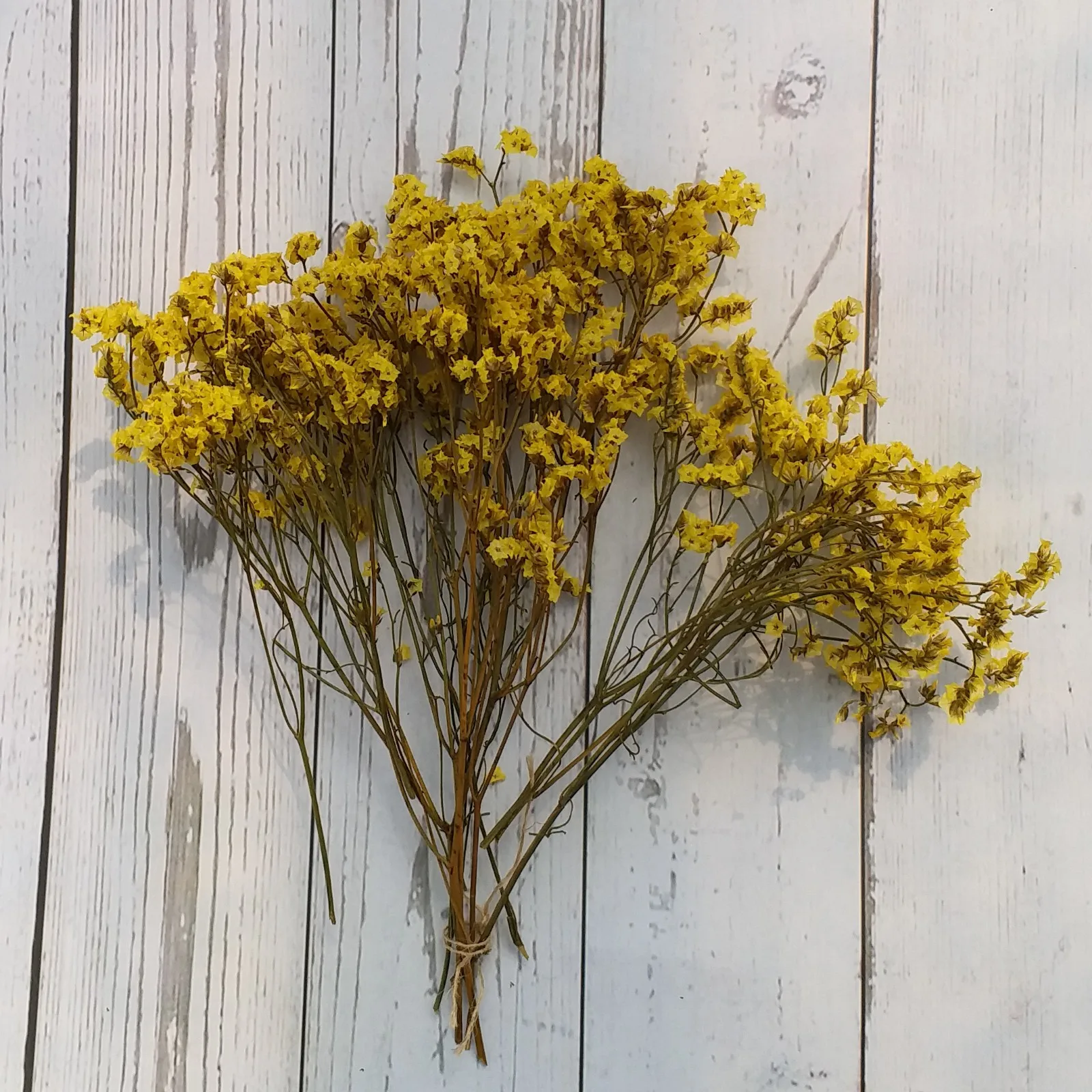 Dried Flower Bouquet, Small Dried Flowers on Stems, Resin Art