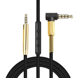 Gold Plated 3.5mm to 2.5mm Audio Jack Aux Cable Adapter - 1.5m (Have Control TRRS)