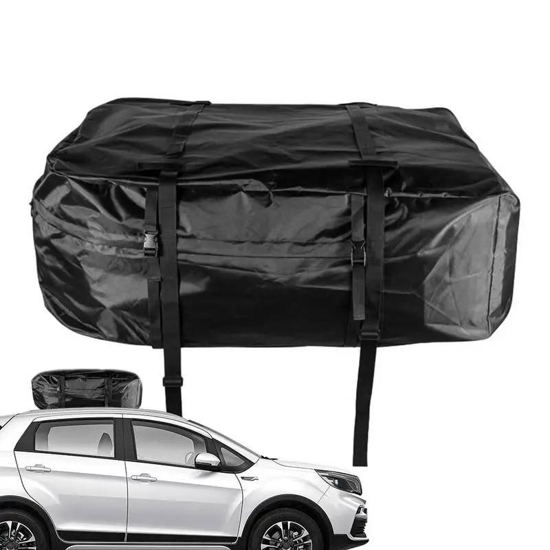 

Car Roof Luggage Carrier Storage Cube Bag Cargo Bag Roof Rack & Box Camping Luggage Container Box Organizer Case For Automobile