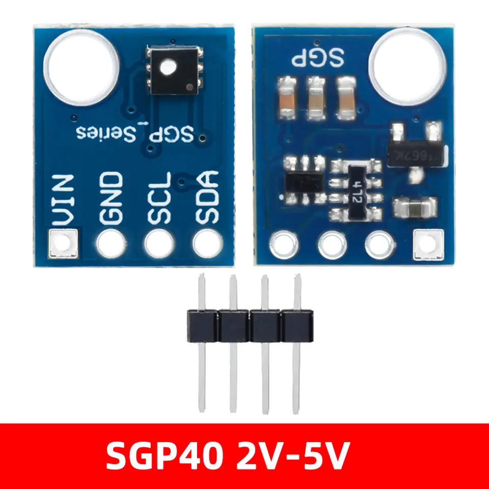 1~10PCS SGP40 SGP30 Air Quality Detection Sensors Module Digital TVOC Detection Compatible for Arduino Demo Board image 8