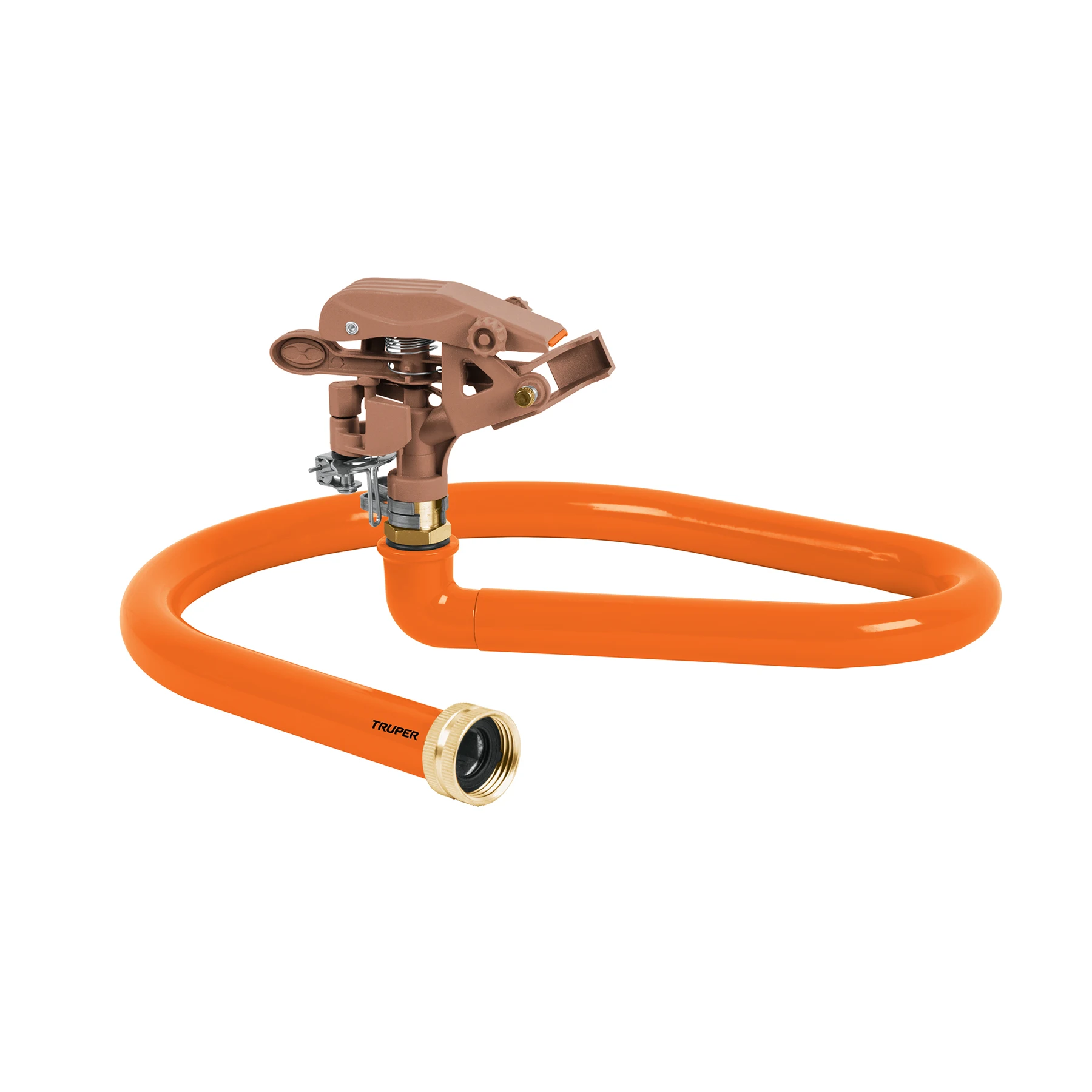 2pz Aspersor base metálica, tipo manguera, TRUPER 10312