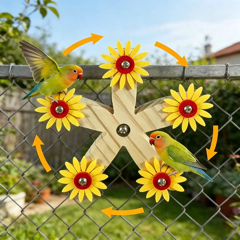Jouet interactif pour perroquet distributeur de friandises_voghion.com