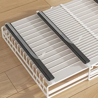 Pull-Out under the Cabinet Storage Straw Kitchen Organizer Rack for Utensils Cutlery Maximizing Space,Width Extendable 2