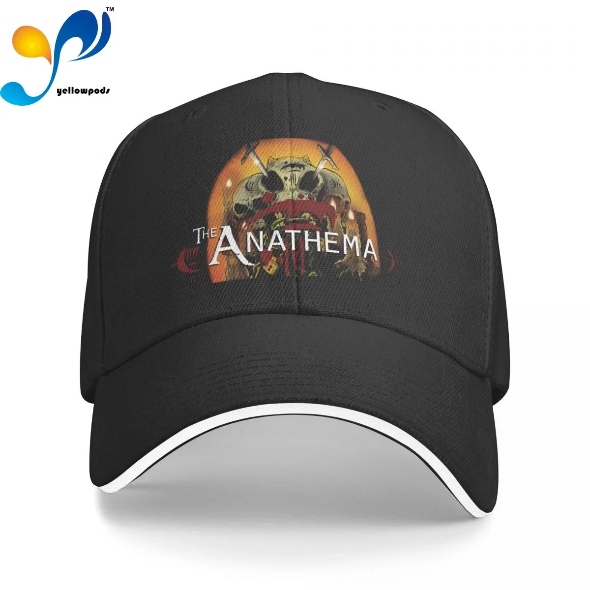 

Anathema Trucker Cap Snapback Hat for Men Baseball Mens Hats Caps for Logo