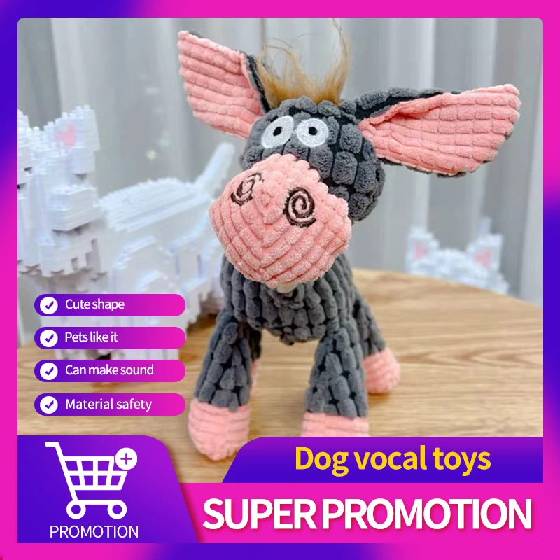 Ew New Style Household Dog Sounding Toy Molar Training Interactive Corn