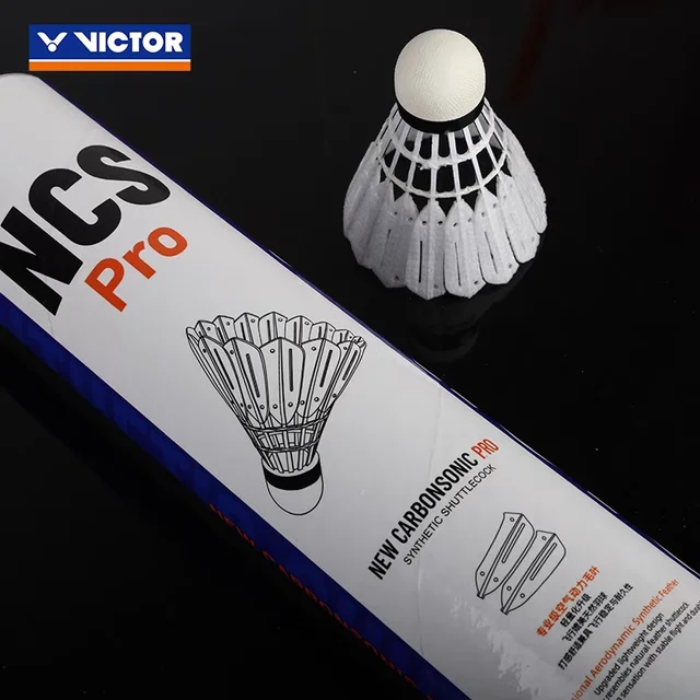 Victor NCS Pro Badminton Shuttlecocks – 1 Tube (12pcs) 4
