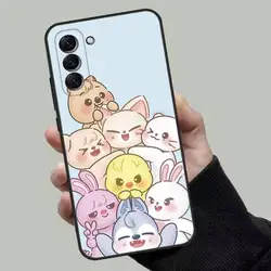 Kpop Stray - Kids Skzoo Soft Black Phone Case - Samsung a50 30s 50s (Z1)