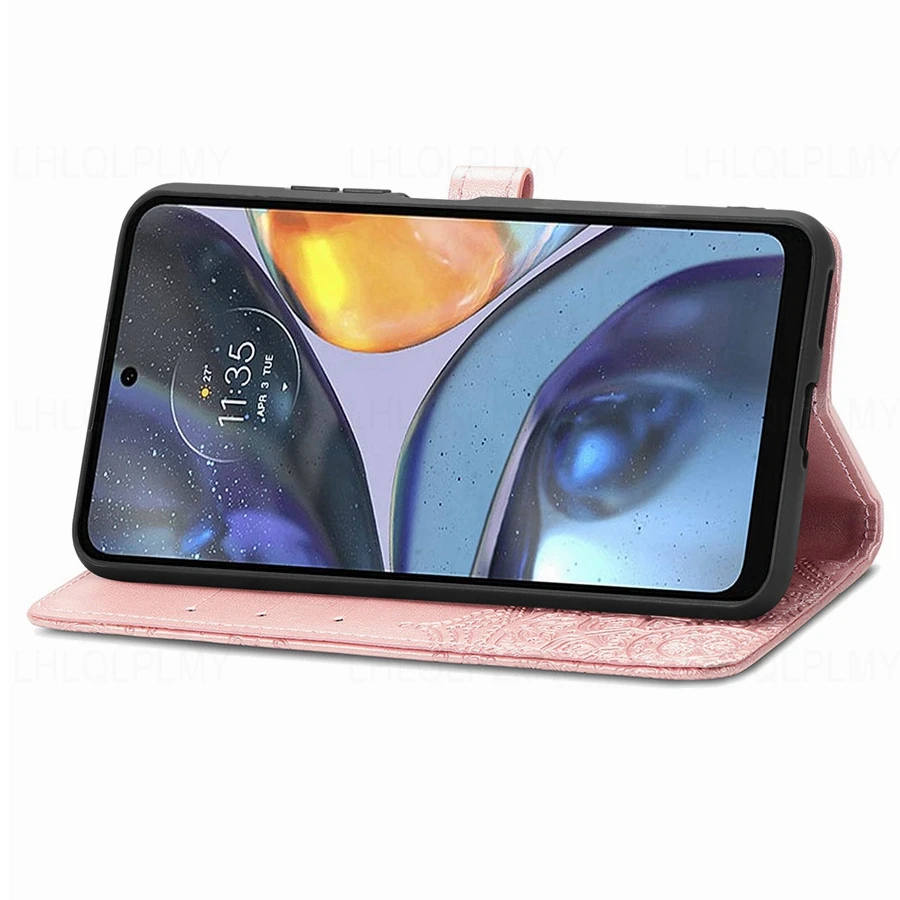 Floral Leather Wallet Flip Cover – Stylish and Elegant Design