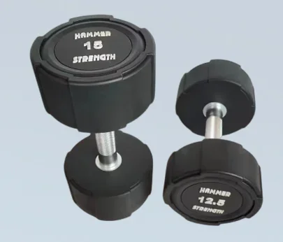 3010 Hammer Rubber Dumbbell