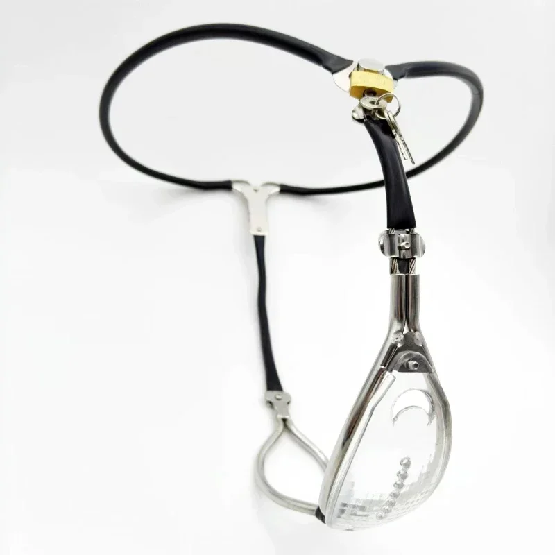 Invisible Female Stainless Steel Chastity Belt Device Adjustable Underwear Simple Lockable Pants BDSM Adult Sex Toys for Woman chastity lock sex toy chastity cage accessory