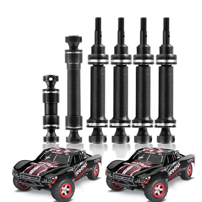 

Hardened Steel Front Rear Center Drive Shaft CVD 7051 7250R For 1/16 Traxxas E-Revo EREVO SUMMIT SLASH 4WD RC Car Upgrade Parts