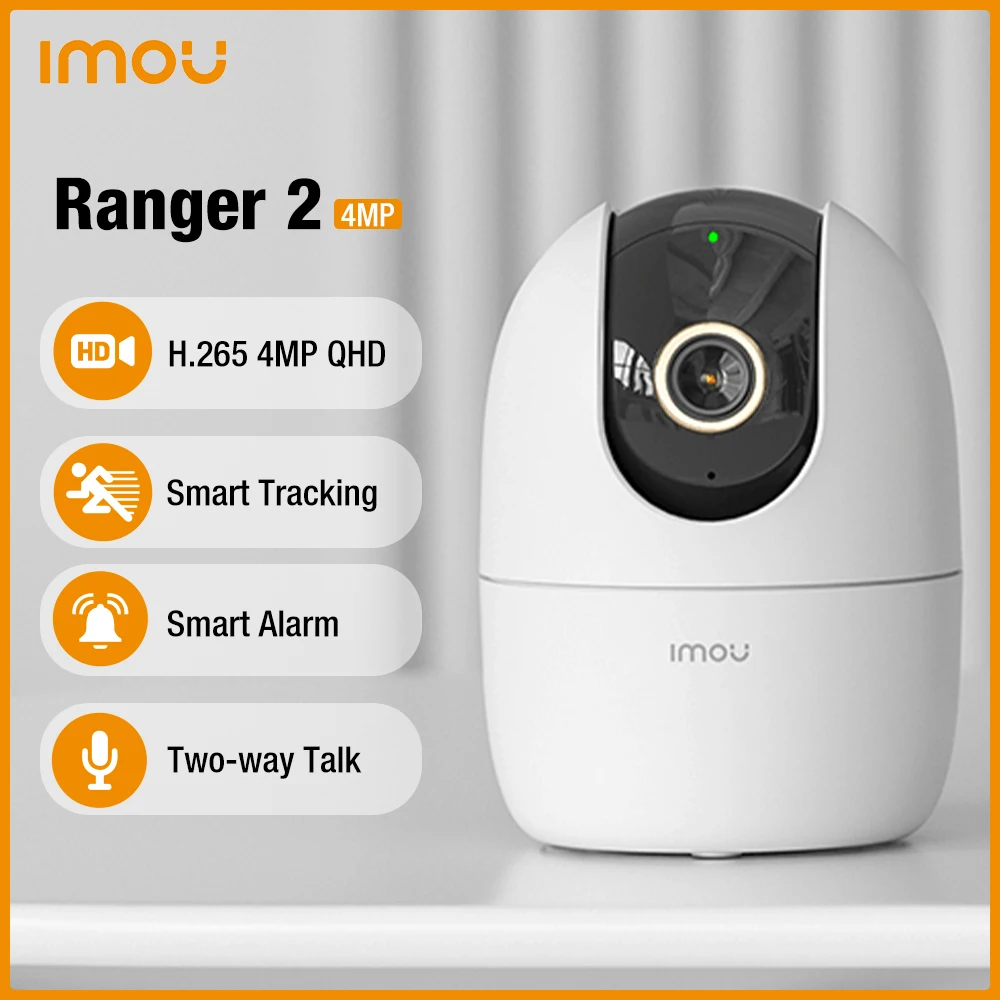 

Dahua IMOU 4MP Ranger 2 IP Camera 360 Camera Human Detection Night Vision Baby Home Security Surveillance Wireless Wifi Monitor