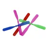Plastic Bamboo Dragonfly Shape Hand Push Flying Propeller Outdoor Sports Game Kids Toy Gift Rotating Flying Arrow Outdoor Games 6