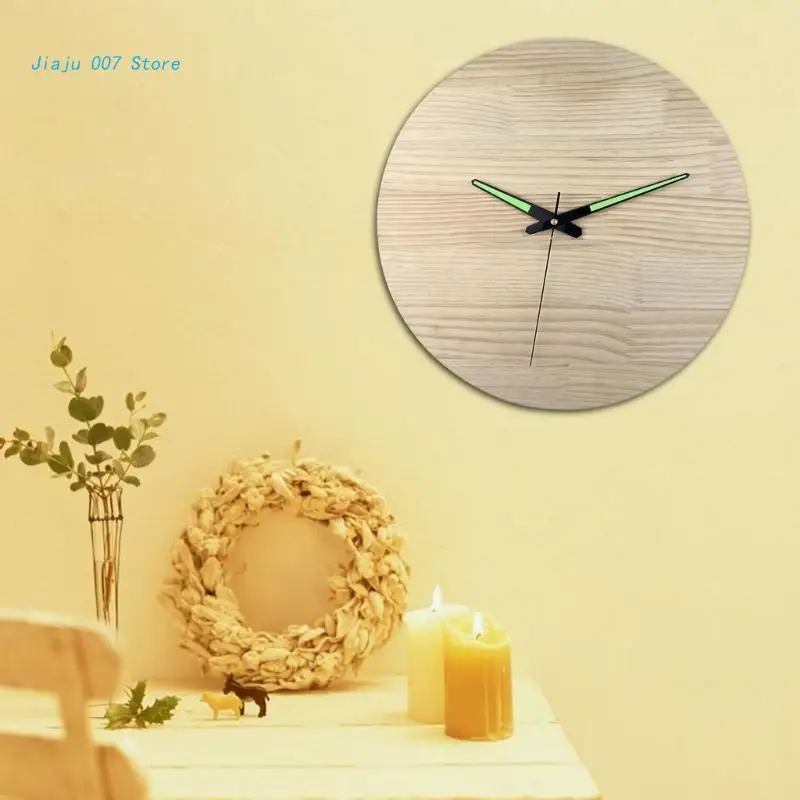 Clock Mechanism Quartz Clock Mechanism Clock Parts Plastics Clock Mechanism Silent Quartz Clock Movement Machine Wall Hands Pointers Repair Tools Set Fluorescent color