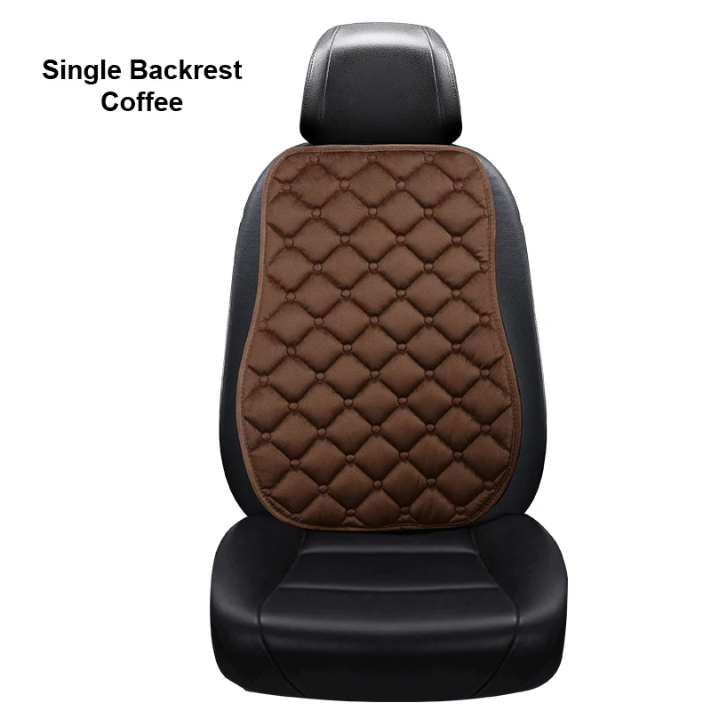 Universal Winter Warm Car Seat Cushion Set - Three Piece Protector & Cover
