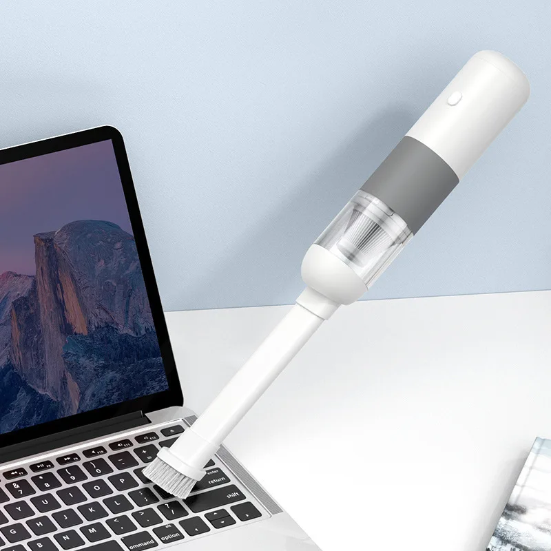 Car Vacuum Cleaner Keyboard Desktop Corner Car Home Wireless Handheld Vacuum Cleaner USB Charging Mini Portable Home Appliances 5