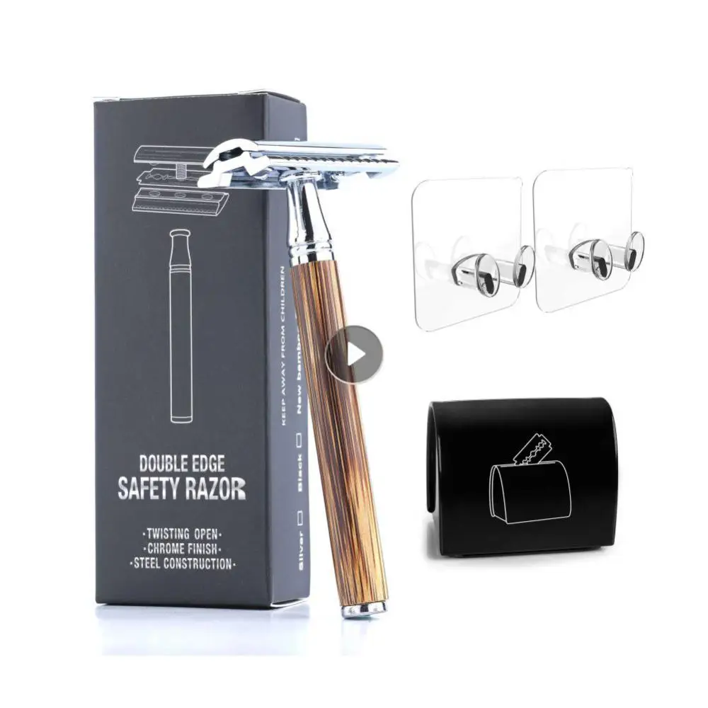 

Blade Recycling Durable Construction Eco-friendly Accessories Vintage Shaving Accessories Set Premium Classic Grooming Routine