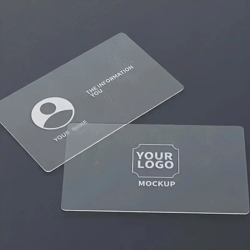 100개/200개 무료 디자인 맞춤형 명함 인쇄 맞춤 로고 이름/선물 감사 카드