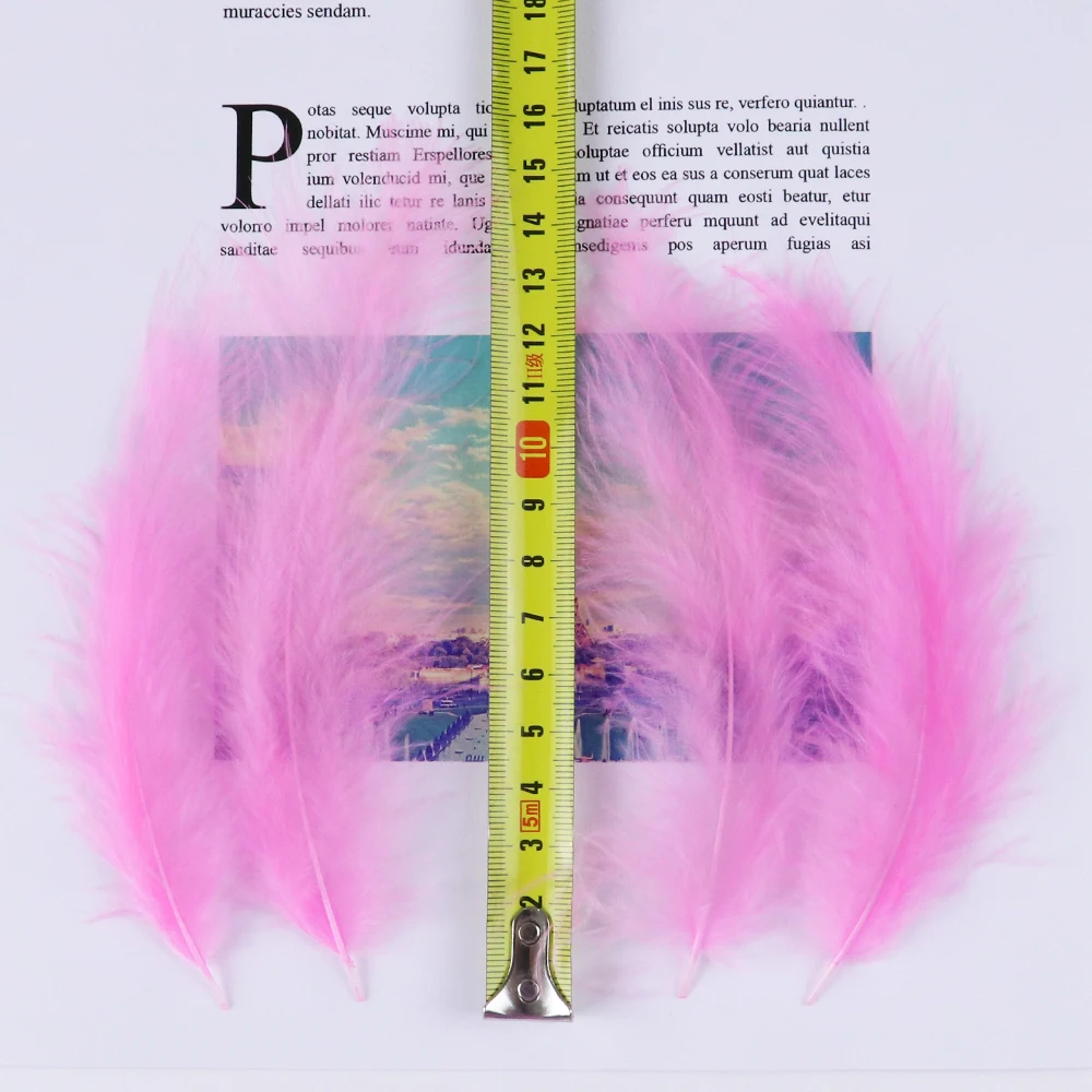 50Pcs Natural Turkey Marabou feathers Multicolors Fluffy Marabou Feather for Party Costume Jewelry Making Decoration plumas