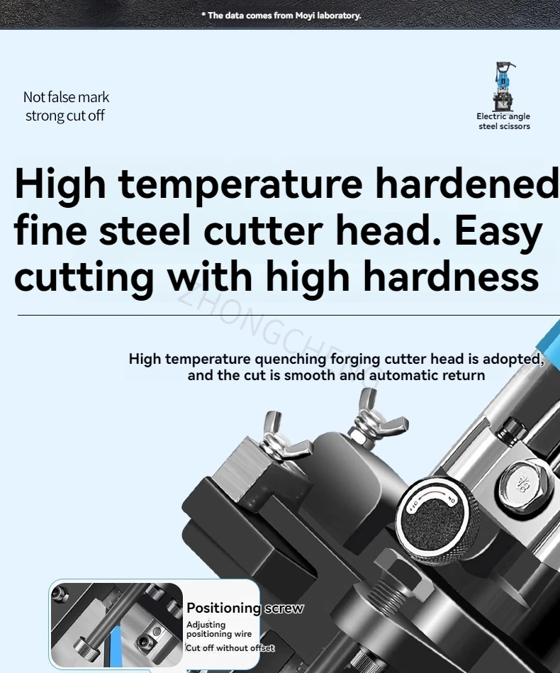 Upgraded Hydraulic Cutting Machine, Hydraulic Angle Iron Punching Machine, Angle