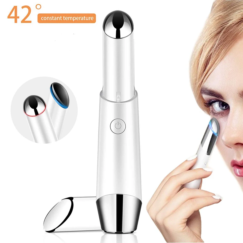 

Electric Heated Eye Beauty Instrument Vibration Massager Neck Face Lifting LED Photon Therapy Anti Wrinkle Double Chin Reducer