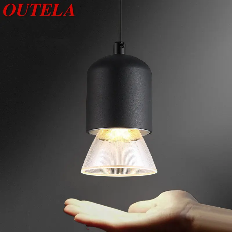 

OUTELA Nordic Pendant Light LED Modern Simply Creative Bedside Hanging Lamp For Home Dining Room Bedroom Bar Decor