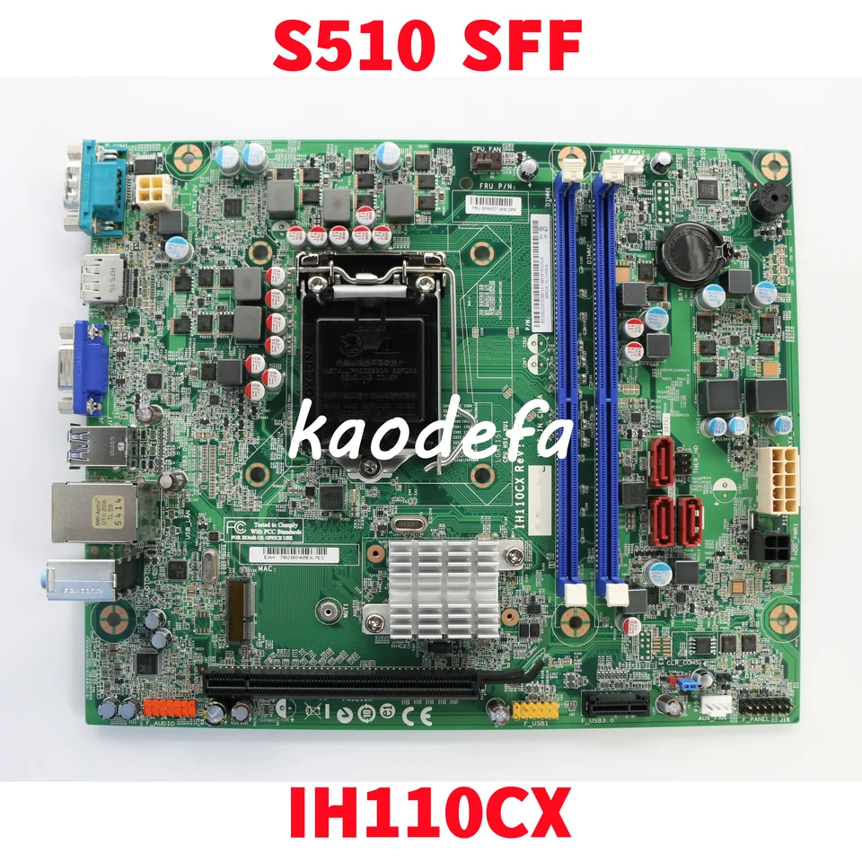 IH110CX For Lenovo S510 SFF Laptop Motherboard LGA 1151 DDR4 FRU