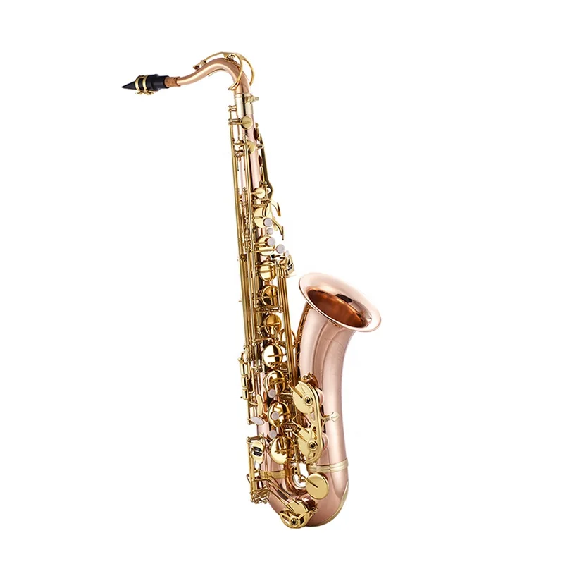 SEASOUND Professional JYTS103CF Coffee Tenor Saxophone Woodwind Instrument With BB Tone