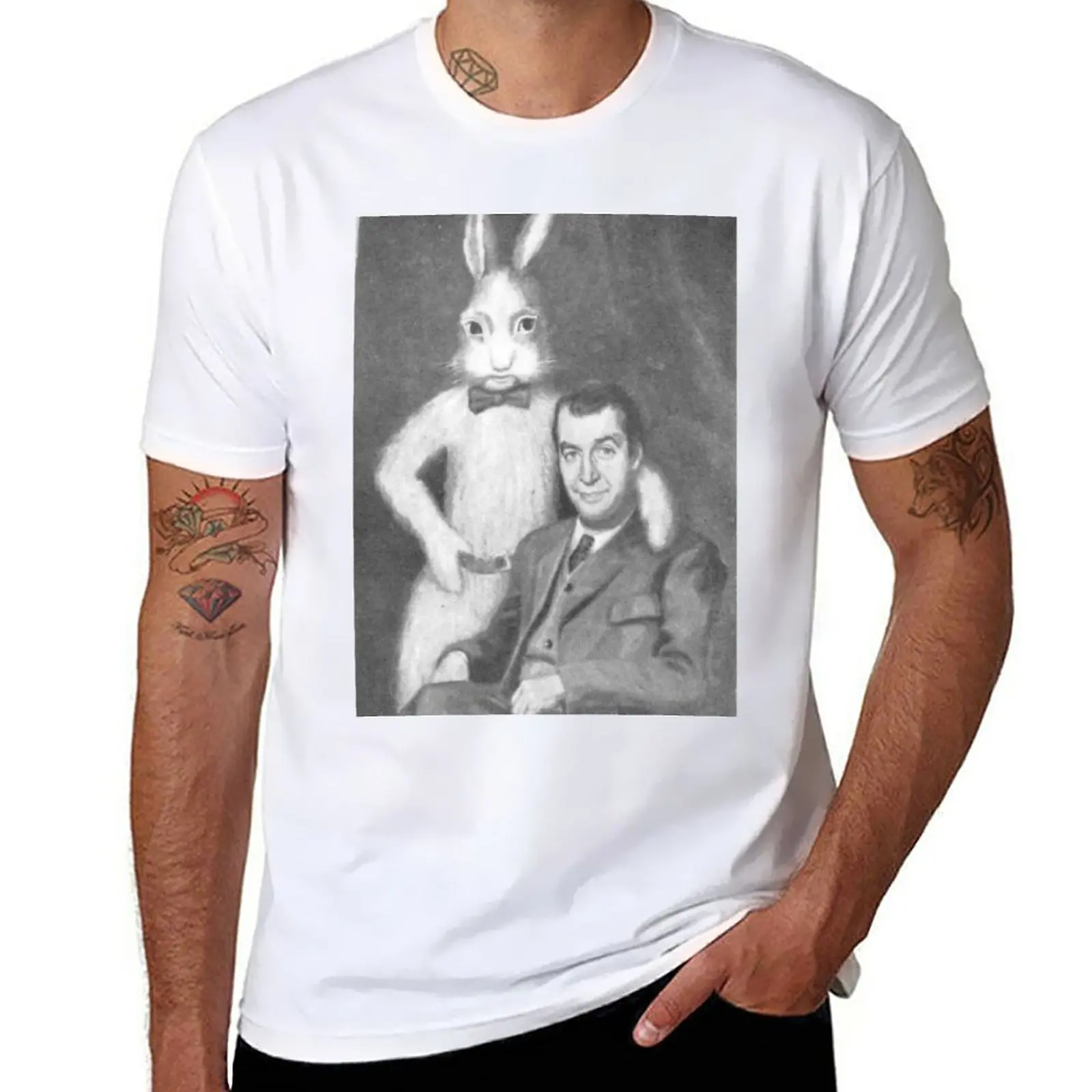 

Harvey and Jimmy Stewart T-Shirt Tee shirt graphic t shirts new edition t shirt heavyweight t shirts for men