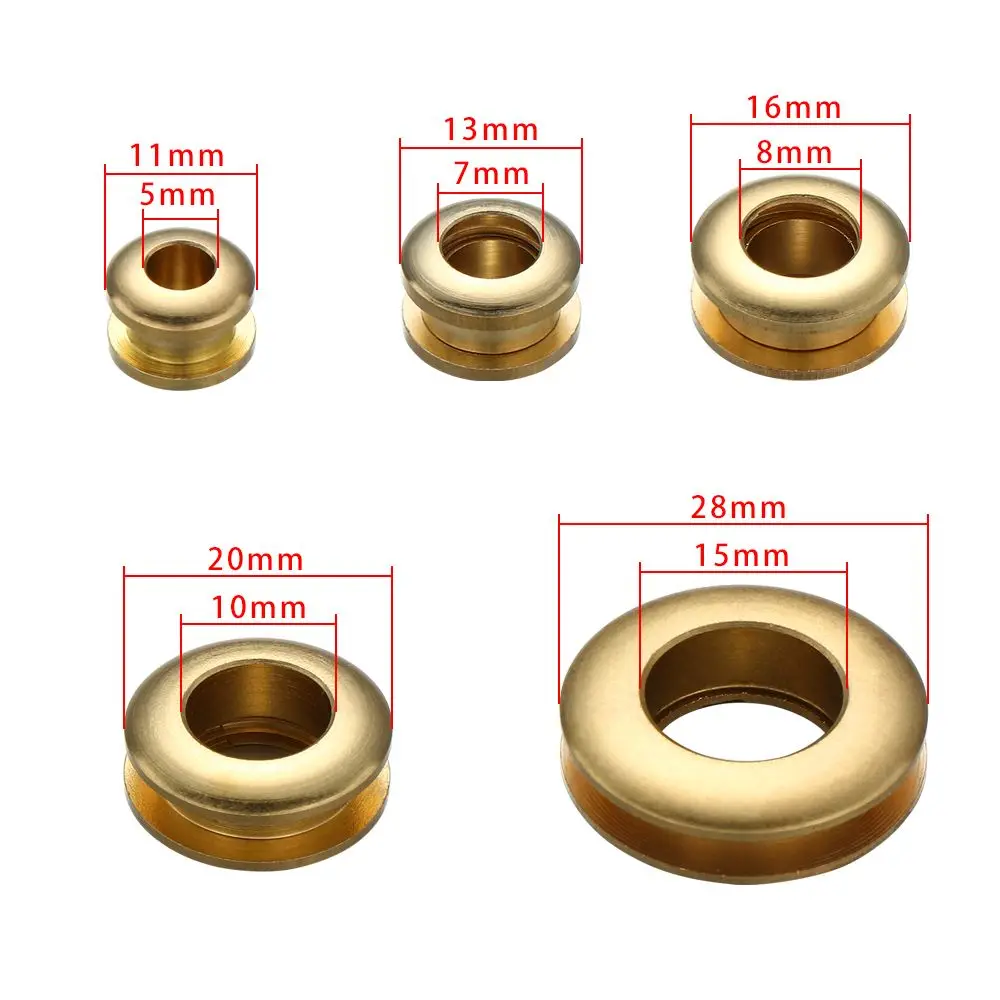 Antique Eyelets Washer Grommets Brass Clothes Decoration Leather Accessories Durable DIY Crafts  Accessories for Garment