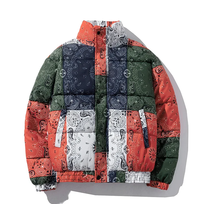 2023 Inverno Nuovi Uomini Addensati Casual Coppia Warm Stand Up Collar Vestiti Di Cotone