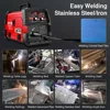 Mig Mma Welding Machine 2 In 1 No Gas Carbon Dioxide Gas Protection Welder 220V Manual Gasless Soldering Welding Equipment 5