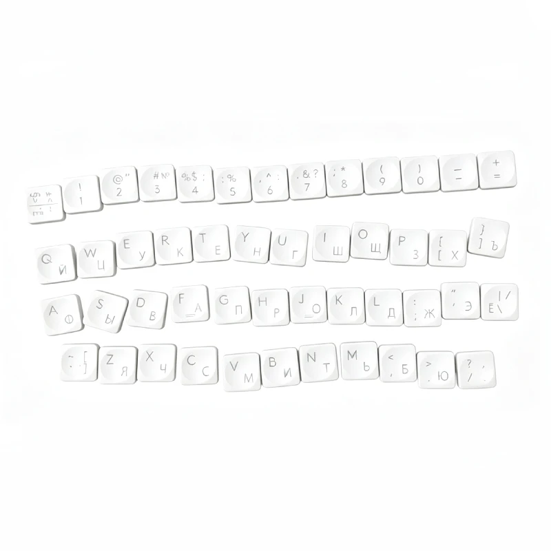 White Russia 48 Keycaps Replacement Keycap Key Cap &Scissor For Logitech Craft MX S YR0073 YR0064 YR0084 Mini Keys Keyboard KEY