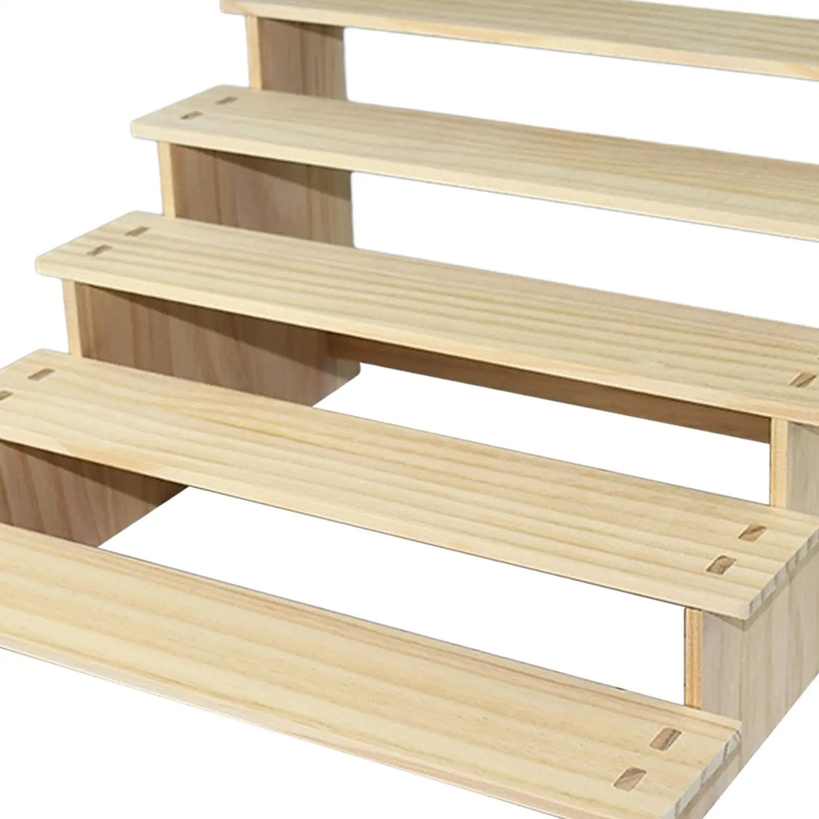 Wood Display Shelf Collectibles Display Stand Storage Durable Showcase Fixtures Wood Display Shelf Collectibles Display Stand Storage Durable Showcase Fixtures