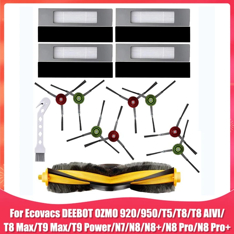 

Запчасти для робота-пылесоса Ecovacs DEEBOT OZMO 920/950/T5/T8/T8 AIVI/N7/N8