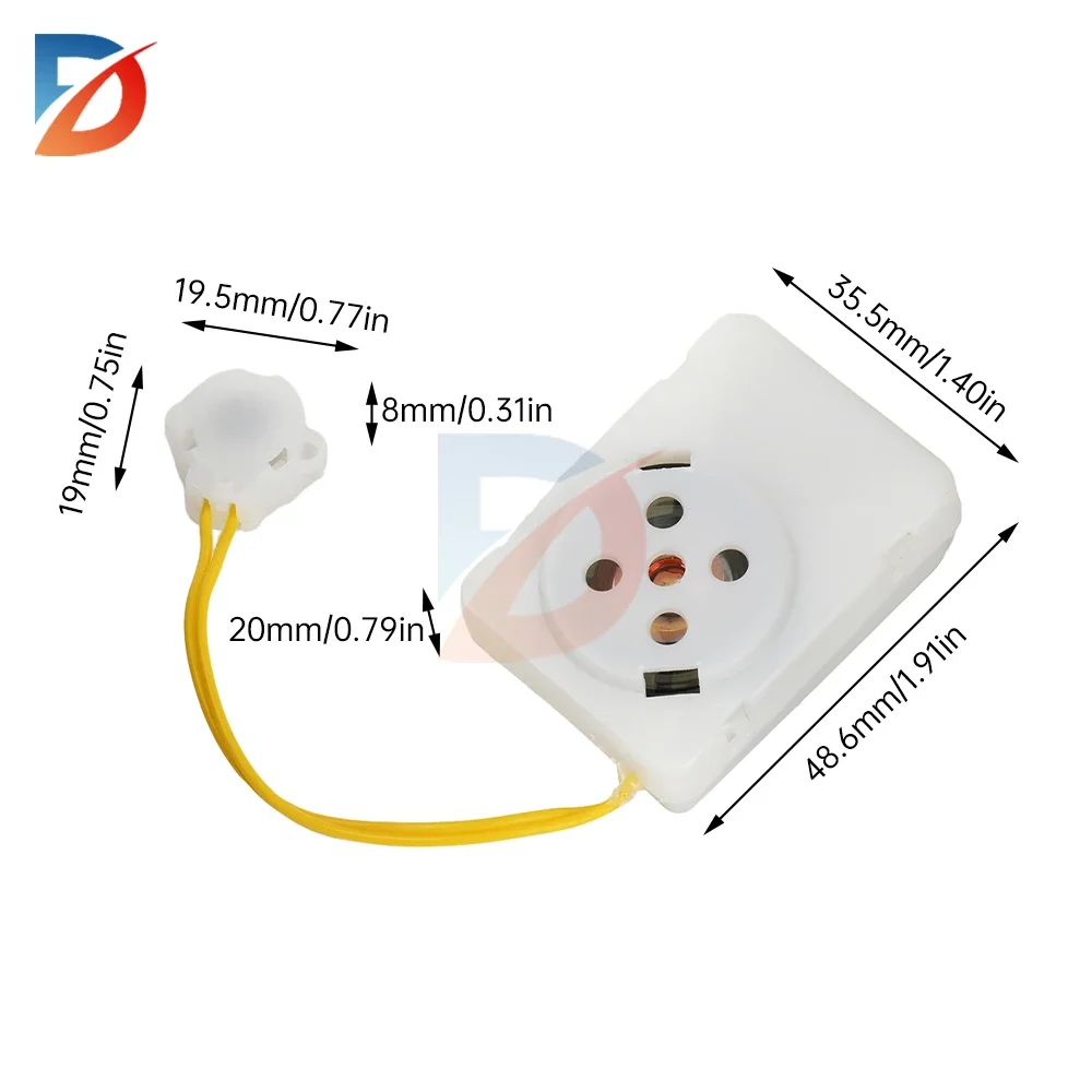 Recordable Sound Module for Plush Toys - Clear Voice Recorder for Stuffed Animals