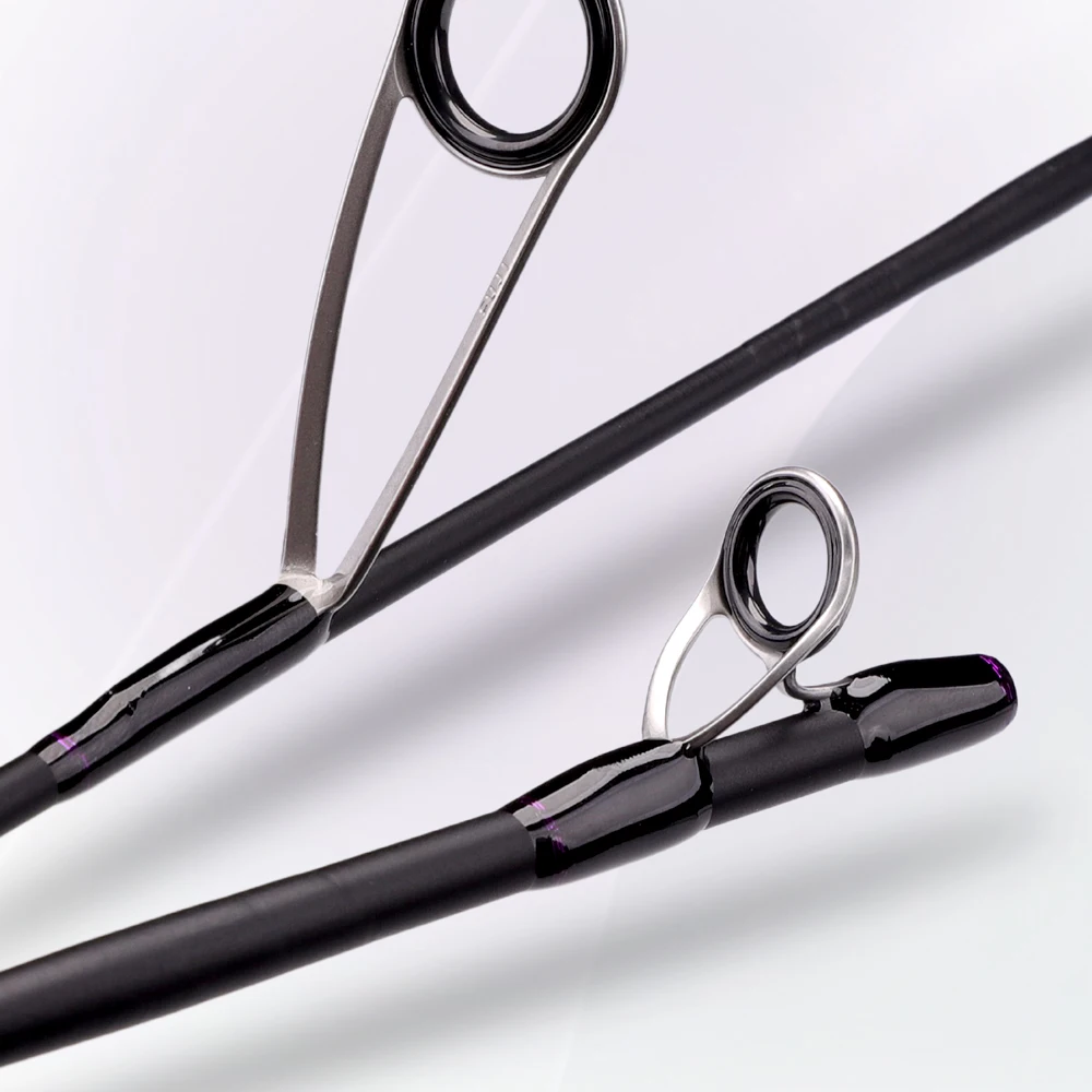 FISHINGFANS QINGXIU FUJI ALCONITE Guide UL ML Reise-Angelruten, tragbar, aus hochwertigem Carbon, flexibler AA-Korkgriff, 1-6g 7-14g 6-12lb – Detail 15