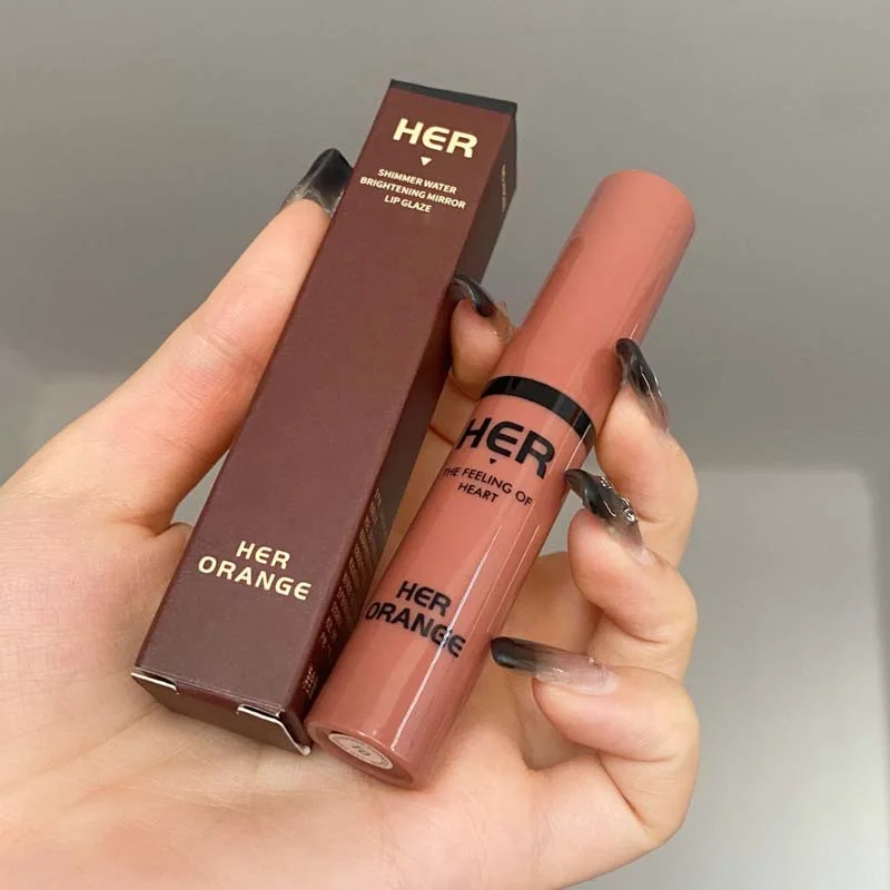 Lesk na rty Micro Light Water Gloss Mirror Lip Gloss nebledne a vytváří rychlý, voděodolný skleněný film._voghion.com