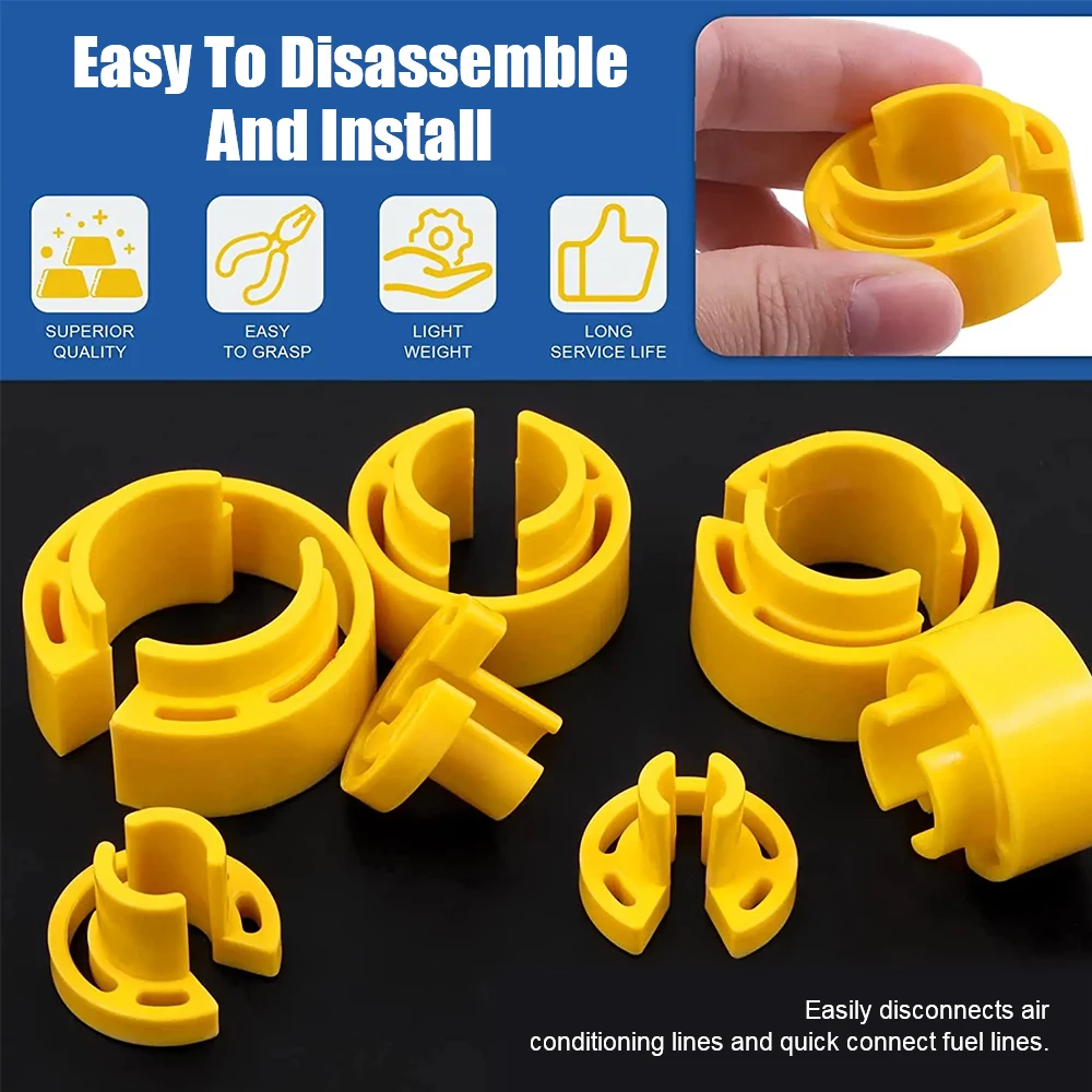 Kit Strumenti Sconnessione Tubi Auto - 7 Pezzi Per Carburante, Olio E Aria Condizionata