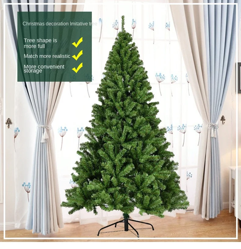 Sapin De Noël Pliable 1.5m Avec Lumières LED - Décoré Ruban Et Nœud - Pop-up, Facile à Installer - Intérieur