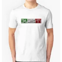 T-shirt en coton décontracté Ducati Moto GP Racing, T-shirt graphique d'été à manches courtes 2026 pour hommes, vêtements et hauts 3